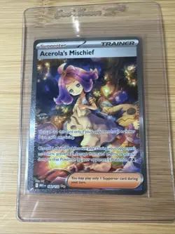 Pokemon Acerola's Mischief (Special Illustration Rare) 183/132 - Mega Evolution - Image 1