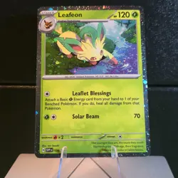 Pokemon Prismatic Evolutions Leafeon Glaceon Sylveon Promo 170 171 172 Set NM - Image 2