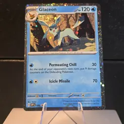 Pokemon Prismatic Evolutions Leafeon Glaceon Sylveon Promo 170 171 172 Set NM - Image 4