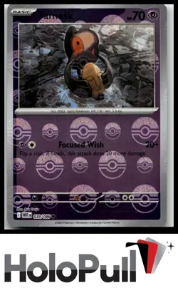 Pokemon TCG SV: White Flare Yamask (Poke Ball Pattern) #039/086 Pokeball Common - Image 1