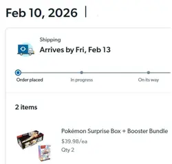 x2 Sam’s Club Pokemon Prismatic Evolutions Surprise Box & Booster Bundle - Image 2