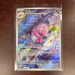 Pokemon Tinkatuff 217/193 Paldea Evolved Illustration Rare NM Condition - Image 3