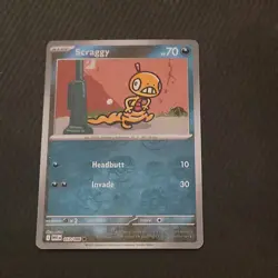 Scraggy - 057/086 - Poke Ball Pattern - White Flare - Pokemon TCG - NM - Holo - Image 1