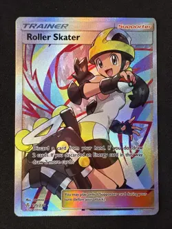 Roller Skater (Full Art) 235/236 Sm-Cosmic Eclipse Holo Trainer Pokemon - Image 1