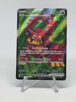 2025 Pokemon Journey Together Volcanion Ex Full Art 171/159 FA - Image 1