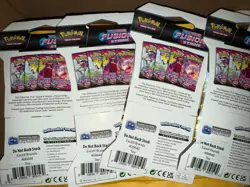 Pokemon TCG Sword & Shield Fusion Strike Sleeved Booster Packs (LOT OF 4) New - Image 2