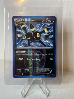 Pokemon TCG Umbreon Team Plasma 64/116 Plasma Freeze Reverse Holo Rare 2013 - Image 1