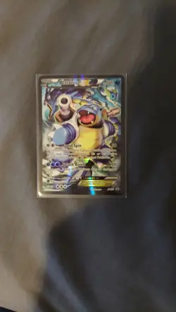 Pokemon Blastoise EX XY122 Black Star Promo LP - Image 1