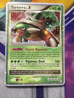 Torterra Lv.X - 122/130 - Pokemon Diamond & Pearl Ultra Rare - Image 3