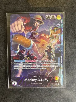 Monkey.D.Luffy (PSA Magazine) OP05-060 One Piece Promotion Cards Foil (SEALED) - Image 1