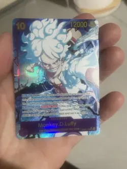 One Piece Card TCG The Best Monkey.D.Luffy Alt Art PRB01 OP05-119 English - Image 1