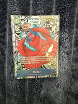 Buggy Manga English (Alt Art)OP09-051 Emperors in the New World NM One Piece TCG - Image 1