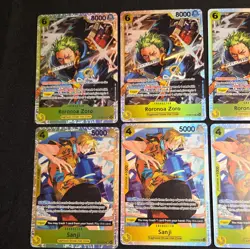One Piece TCG - Roronoa Zoro & Sanji Playset (x4) ST29-014 + ST29-004- NM - Image 2