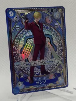 Sanji SEC OP06-119 [SP PAR OP11] A Fist of Divine Speed One Piece Japanese - Image 1