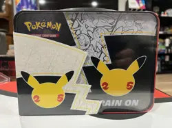 Pokemon TCG - Celebrations Collector’s Chest Lunch Box Tin - New/Factory Sealed - Image 2