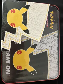 Pokemon TCG - Celebrations Collector’s Chest Lunch Box Tin - New/Factory Sealed - Image 2