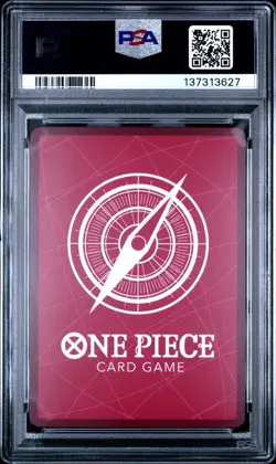 2025 ONE PIECE ST21-001 GEAR 5 MONKEY D. LUFFY LEADER PARALLEL ENGLISH PSA 10 - Image 2