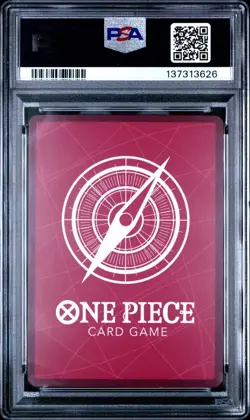 2025 ONE PIECE ST21-001 GEAR 5 MONKEY D. LUFFY LEADER PARALLEL ENGLISH PSA 10 - Image 2