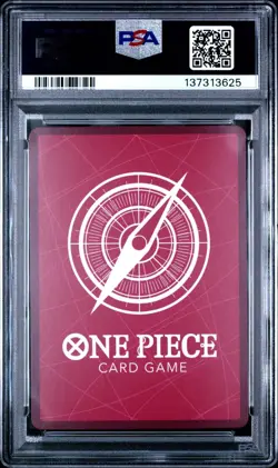 2025 ONE PIECE ST21-001 GEAR 5 MONKEY D. LUFFY LEADER PARALLEL ENGLISH PSA 10 - Image 2