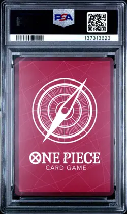 2025 ONE PIECE ST21-001 GEAR 5 MONKEY D. LUFFY LEADER PARALLEL ENGLISH PSA 10 - Image 2