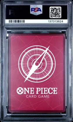 2025 ONE PIECE ST21-001 GEAR 5 MONKEY D. LUFFY LEADER PARALLEL ENGLISH PSA 10 - Image 2