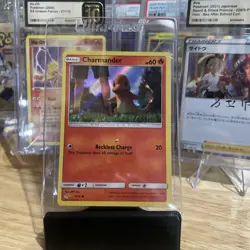 Pokemon TCG Charmander Detective Pikachu Holo Card 4/18 Common - Image 1