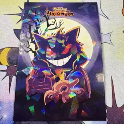 Cracked Ice Holo Gengar Database Non-TCG Pokemon Card - Image 1