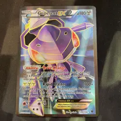 Genesect EX 120/124 Full Art Fates Collide Pokemon Card Steel Type - Image 1