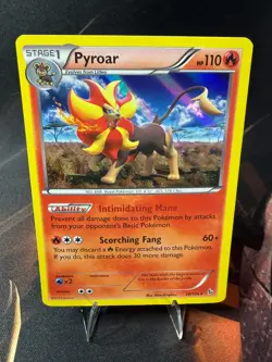 Pyroar 20/106 Holo Rare | XY Flashfire | Pokemon Card - Image 1