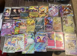 Pokemon 29 Card Rare Lot - Full Arts, Ex's, Trainers, Japanese Etc. - Image 1