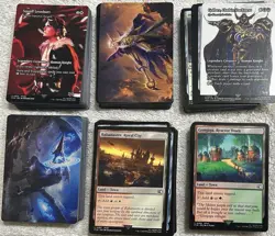 Magic the Gathering Final Fantasy 300+ NM Cards from Booster Box MTG - Image 2
