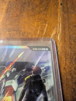 🔥 Valiant ST08-014 C+ Gundam Card Game . Flash of Radiance FOIL NM - Image 3
