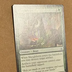 B3G3 ~ MTG ~ Manglehorn ~ AKH Amonkhet ~ #175 ~ English Creature ~ LP - Image 5