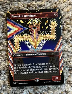 MTG Magic The Gathering Flamekin Harbinger *NP - Image 1