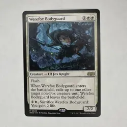 Werefox Bodyguard 39 NM Normal R Wilds of Eldraine MTG - Image 1