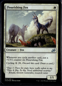 Flourishing Fox in Foil! Magic the Gathering! MTG - Image 1