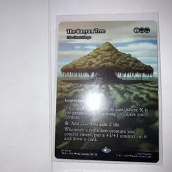 1x The Banyan Tree, Borderless Art, Avatar The Last Airbender, Magic MTG NM - Image 1