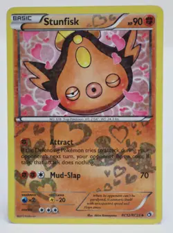 Pokemon - Stunfisk #RC12/RC25 - Legendary Treasures: Radiant Collection Holo - Image 1