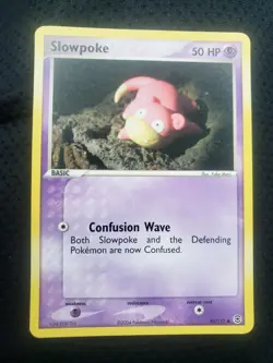 2004 Pokemon, EX Firered & Leafgreen #80/112 Slowpoke, Common - Image 1