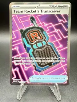 Pokemon TCG Team Rocket’s Receiver 263/217 Full Art Ultra Rare Ascended Heroes - Image 1