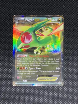 Pokemon TCG Flygon EX XY61 Black Star Promo NM - Image 1