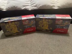 Pokemon TCG Surging Sparks ETB & Booster Bundle Costco 2-Pack NEW Factory Sealed - Image 2
