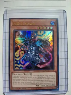 K9-04 Noroi DOOD-EN025 Ultra Rare NM 1st Edition Yugioh TCG - Image 1