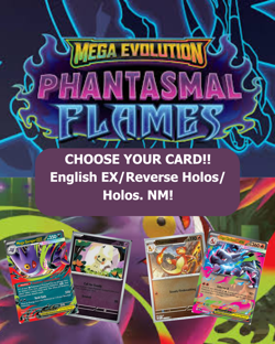 Pokemon Phantasmal Flames: Choose Your Card! Ex/Holo/Reverse Holo NM English - Image 1