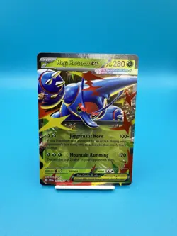 Mega Heracross ex 004/094 Double Rare Phantasmal Flames Pokemon TCG ENGLISH NM - Image 1