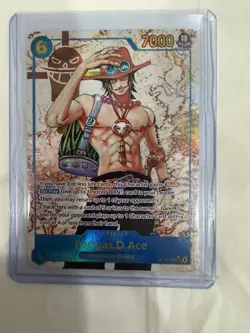 One Piece Portgas D Ace SEC Parallel OP13-119 Carrying On His Will English - Image 1