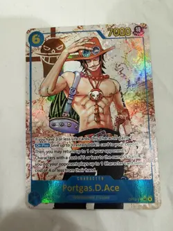 One Piece Portgas D Ace SEC Parallel OP13-119 Carrying On His Will English - Image 4