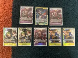 OP14 and ST29 LOT OP14-119 -069 ST29-004 -014 Mihawk, Sanji, Zoro One piece TCG - Image 1