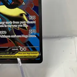 Pokemon Mega Lucario EX TCG Ultra Rare Holo Card 160/132 NM Metal Evolutions - Image 4