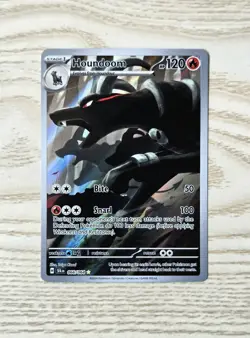 Houndoom 066/064 - Shrouded Fable Holo NM - Pokemon Card - Image 1